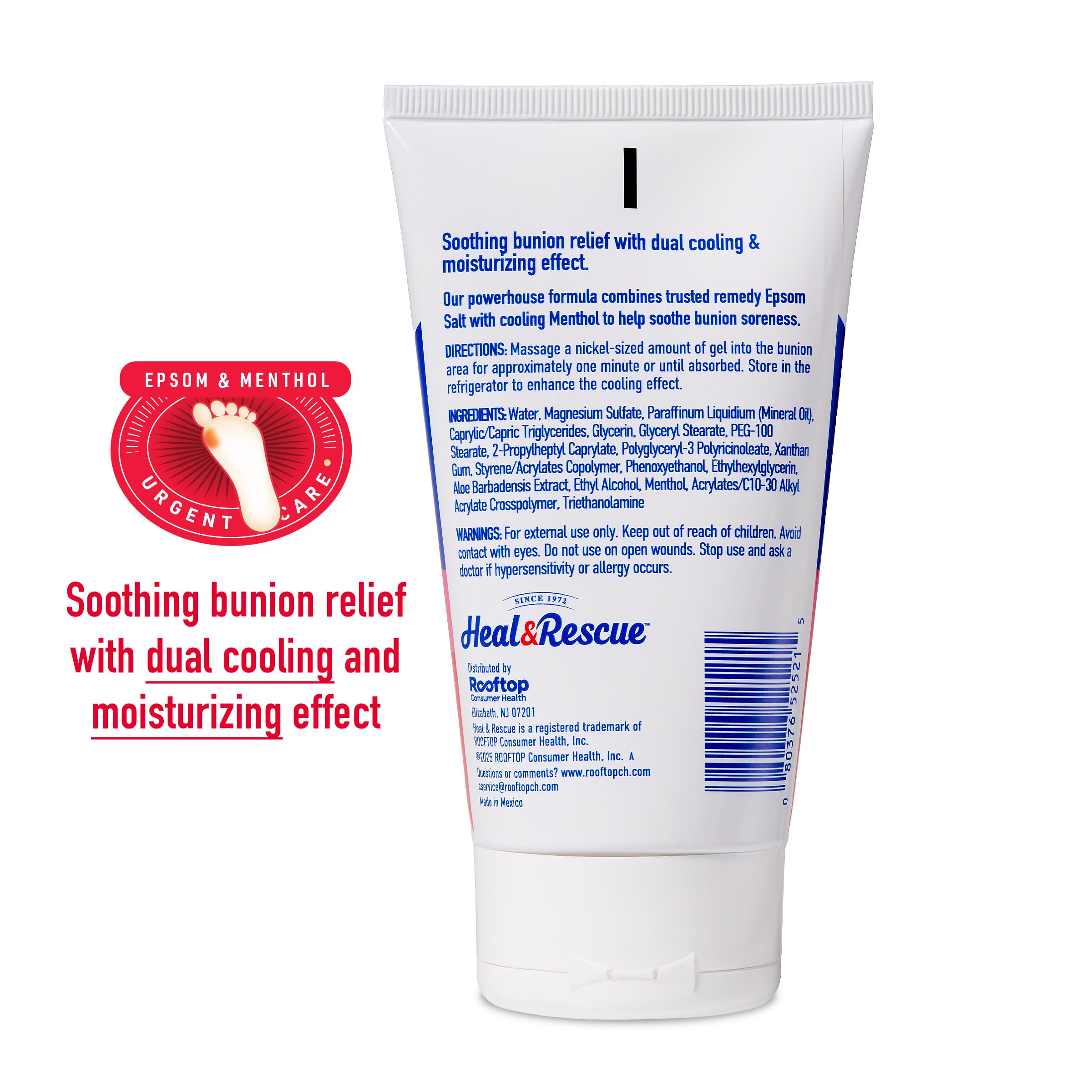 PROFOOT Bunion Relief Rub, White Heal&RescueBuy Supplements Australia