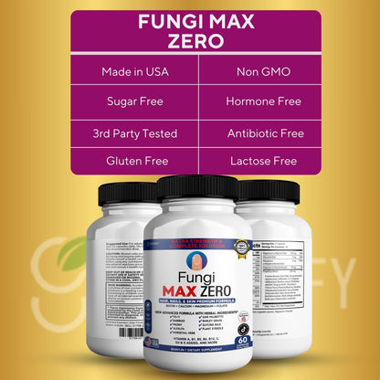 GREENVIFY Fungi Max Zero Hair, Nails & Skin Supplement. (1) GREENVIFY buy supplements Au