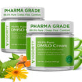 Vigority DMSO Cream 99.9% Pure for Topical Joint, Muscle Comfort - DMSO Pharmaceutical Grade Cream with Arnica, Magnesium, Turmeric, OptiMSM, Aloe Vera 2 Pack VigorityBuy Supplements Australia