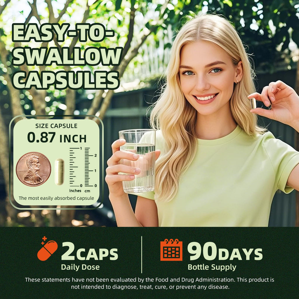 GREENPEOPLE Whole-Leaf Moringa Capsules 1500mg - High Potency 10:1 Moringa Oleifera Leaf Extract - Natural Green Superfood for Energy & Immune Support