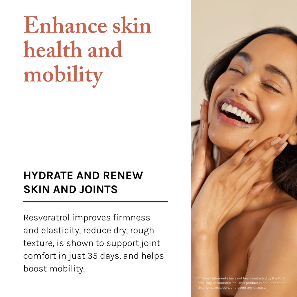 Reserveage Beauty Collagen Booster - Supplement for Skincare & Joint Health - Supports Healthy Collagen Production for Women - 60 Capsules (30 Servings)