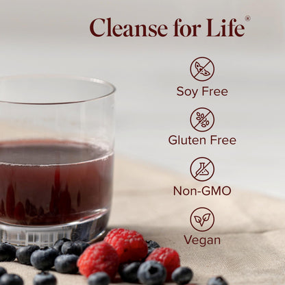 Isagenix Cleanse for Life - Powder Supplement for Cleanse Drink with No Laxatives or Diuretics - Support Metabolism with Vitamin B12 & Niacin