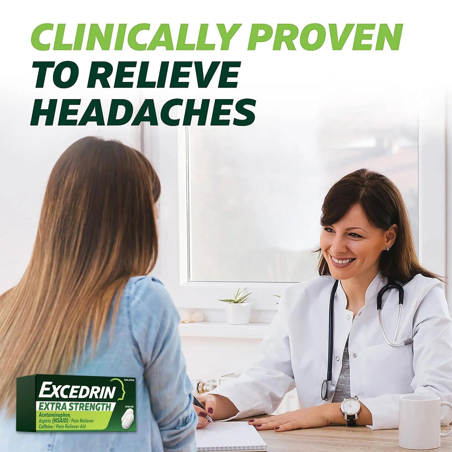 Excedrin Extra Strength Caplets for Headache Pain Relief, Acetaminophen 250mg, Aspirin 250mg, Caffeine 65mg, Pain Reliever, 24 count ExcedrinBuy Supplements Australia