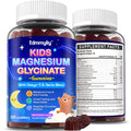 Kids Magnesium Glycinate Gummies - Magnesium Glycinate Supplement 200mg with L-theanine Omega-3 Calcium Vitamin D3 & B12 for Kids Natural Zzz at Bedtime & Overall Health - Sugar Free & Non-GMO EdmmyliyBuy Supplements Australia