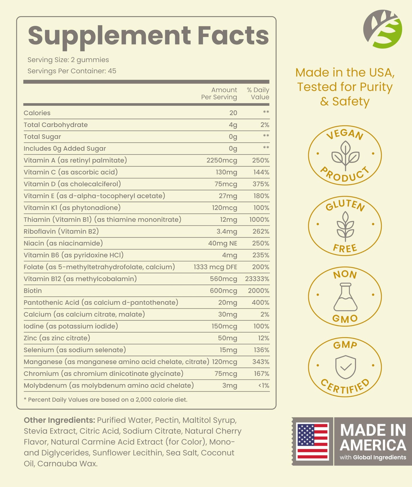 BariSlim Advanced Bariatric Multivitamin Gummies - Specially Formulated Bariatric Vitamins for Patients After Weight Loss Surgery - Supports Energy & Immune Health | Pineapple (90 Vegan Gummies) BariSlim buy supplements Au