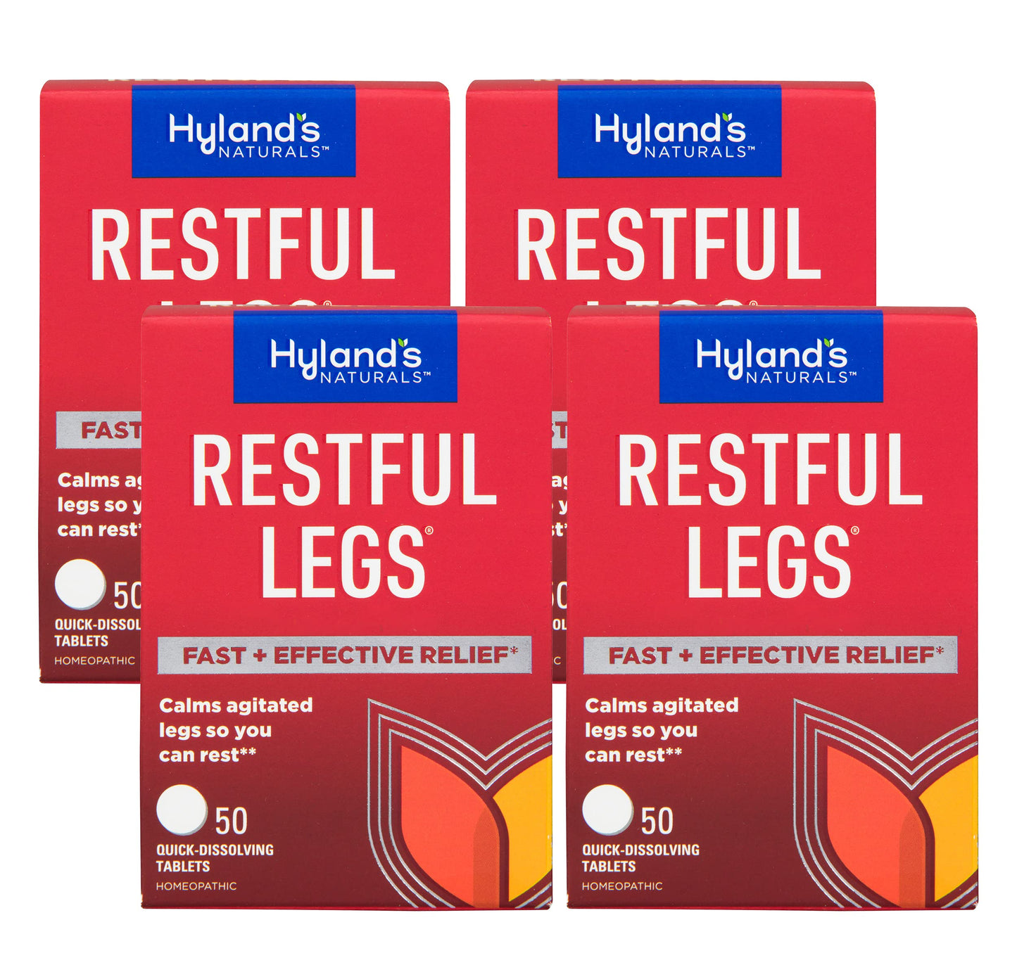 Hyland's Restful Legs Tablets 50 ea (Pack Of 4) Hyland'sBuy Supplements Australia