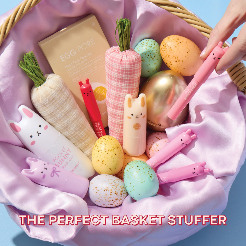 TONYMOLY Petit Bunny Lip Gloss – Easter Basket Stuffer, Cute Bunny Lip Crayon, Hydrating Korean Lip Gloss with Vitamin E for Soft, Juicy Cherry TONYMOLYBuy Supplements Australia