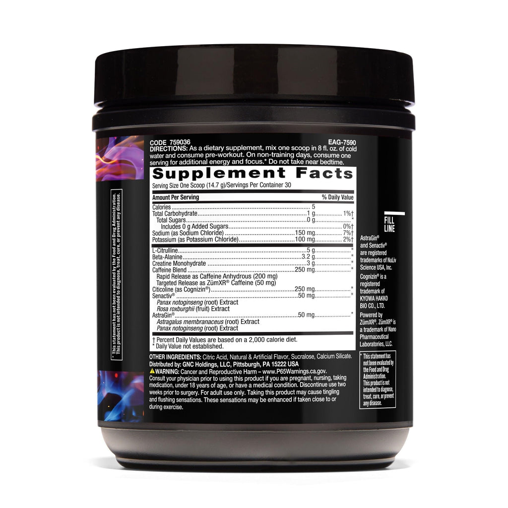 BEYOND RAW LIT V2 Clinical Strength Pre Workout Powder, Hits Harder, Bigger Pumps, Caffeine, L-Citrulline, Creatine, Apple Crisp, 30 Servings