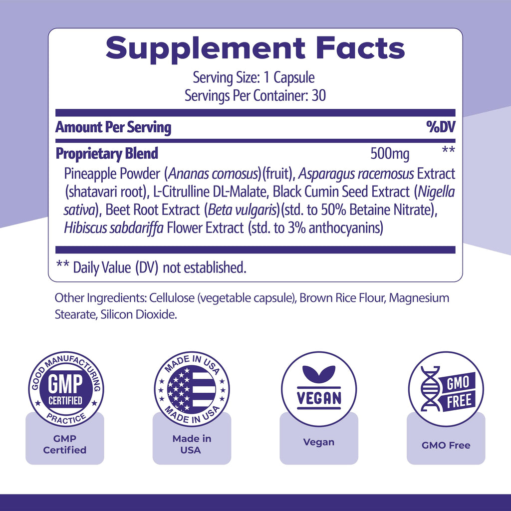 Nature’s NutriWave Flush Factor Plus - Original Formulated FlushFactorPlus for Leg Comfort, 100% Natural Ingredients, Made in USA, No Stimulants | 30 Capsules, 3 Month Supply Nature’s NutriWaveBuy Supplements Australia