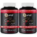 Qunol Ultra CoQ10 100mg, 3x Better Absorption, Patented Water and Fat Soluble Natural Supplement Form of Coenzyme Q10