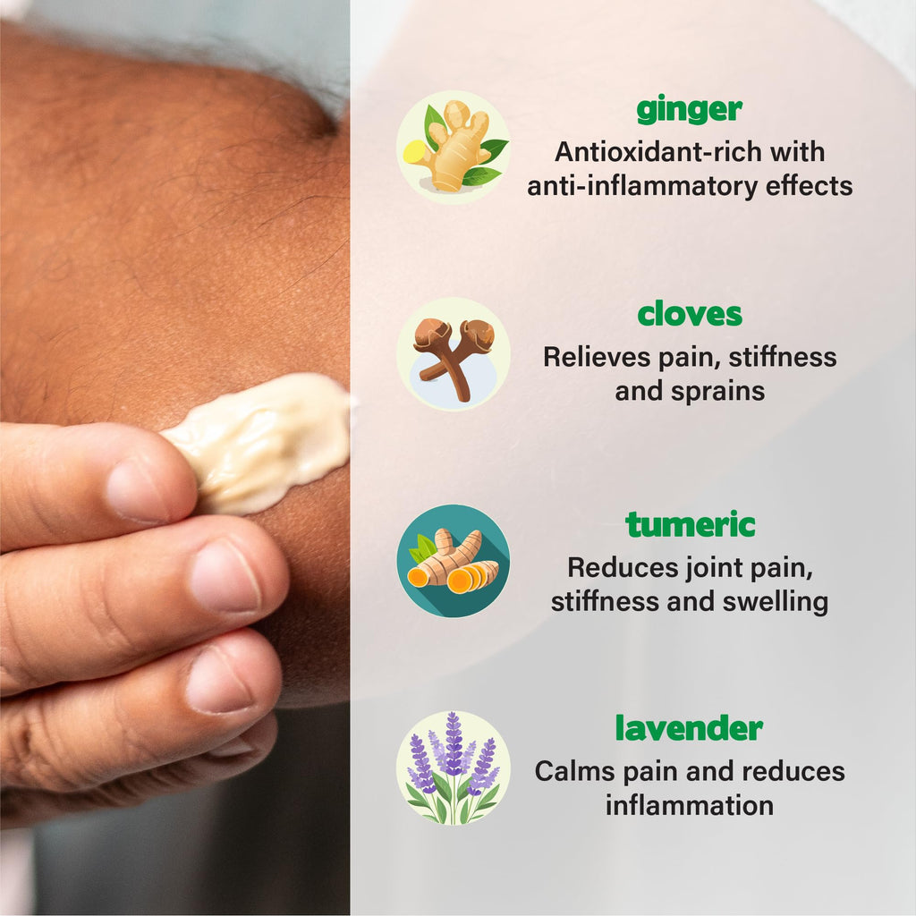 HillVital Joint and Muscle Support – Sore Muscle Relief, Comfort Balm for Aching Joints, Neck, Hands, Feet, Back, Non Greasy Body Rub Sore Muscles Cream, Strong Topical Mixture for Pain Complaints Hill Vital Natural SolutionsBuy Supplements Australia