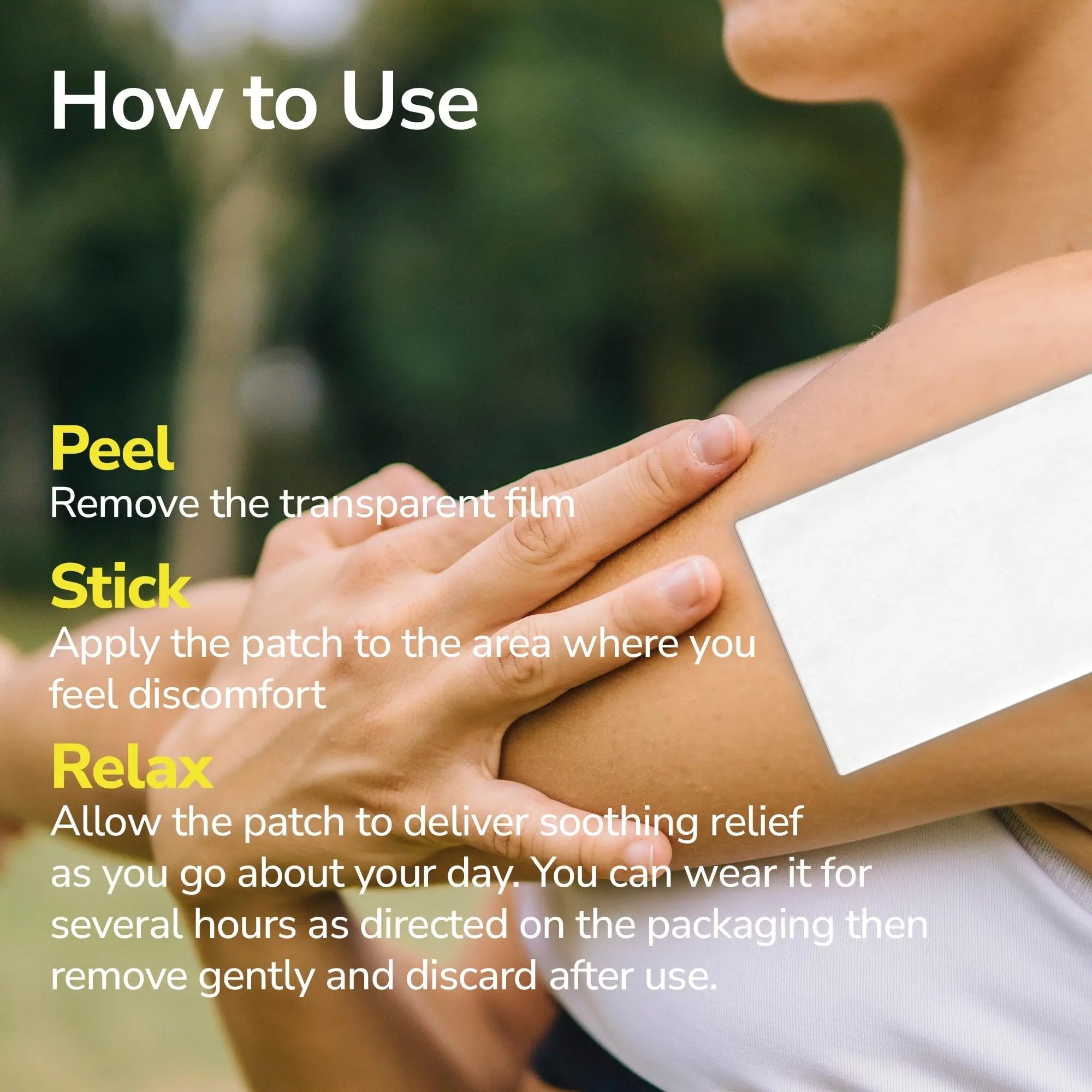 LABOFLEX Arnipatch Natural Arnica Pain Relief Hydrogel Patches – Long Lasting Relief for Muscle Soreness, Swelling, Inflammation, Stiffness & Injury on Back, Knee & Neck (Box, 10, Count) LABOFLEXBuy Supplements Australia