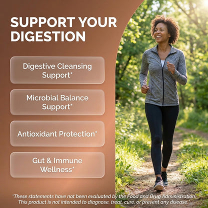 Clean Nutra Wormwood Black Walnut Pumpkin Seed Clove Oil Celery Garlic Grape Papaya Neem Diatomaceous Earth Womens Probiotic Gut Health Cleanse Detox Oregano