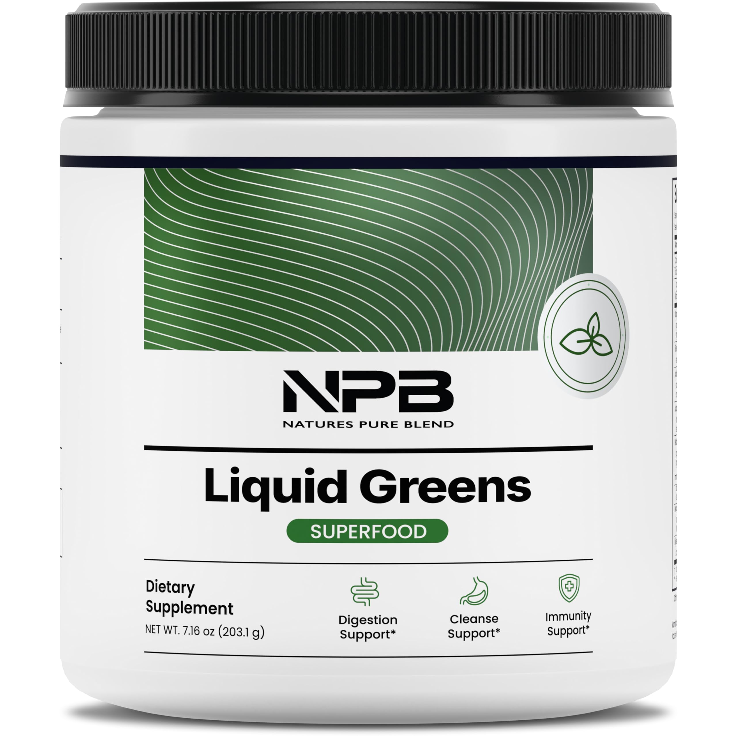 Nature's Pure Blend Super Greens Powder – Organic Greens Superfood Powder Supplements for Green Juice & Smoothie – Probiotic - Drink Mix for Energy Wellness and Digestion (Matcha Flavor, 30 Servings) Nature's Pure BlendBuy Supplements Australia