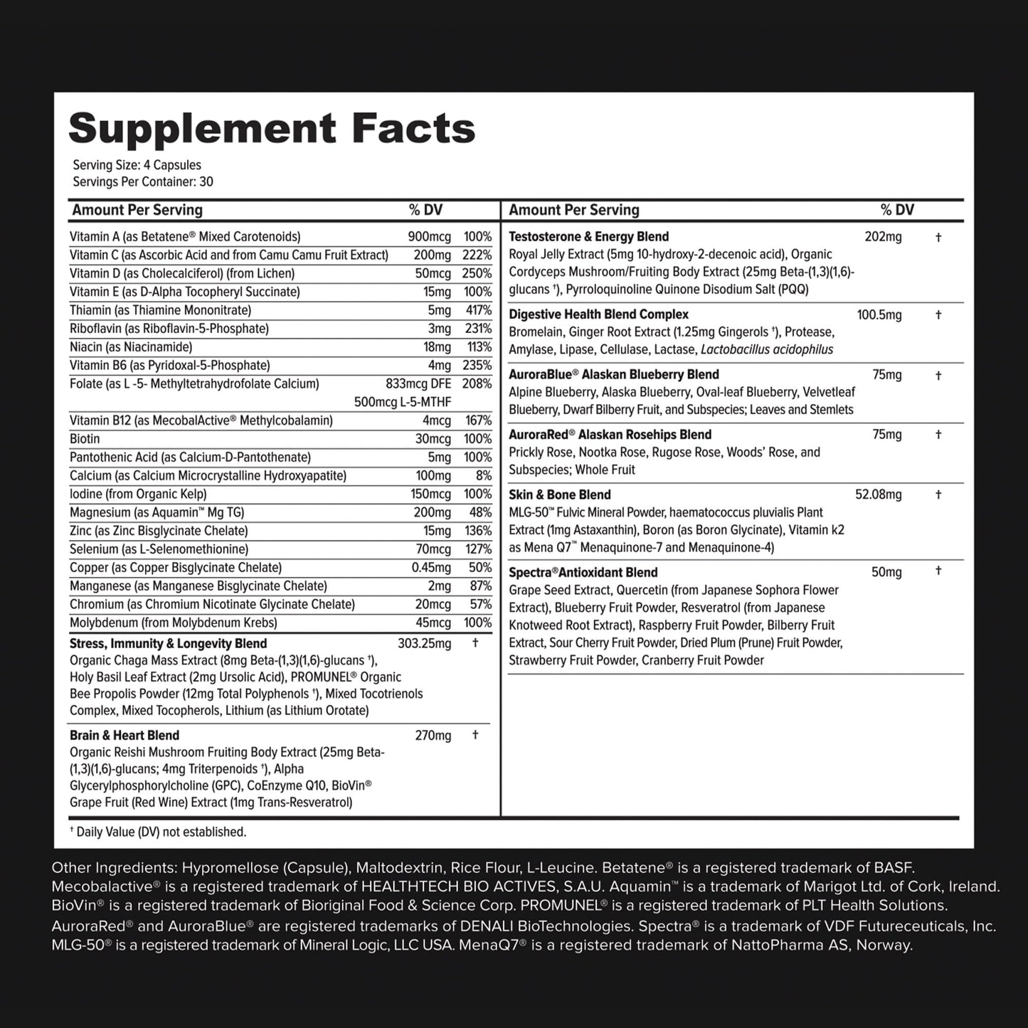 Primitive Scientific Whole Food Natural Multivitamin and Mineral Capsules for Men - All-Day Energy, Inner Zen, and Stronger You (120 Capsules) Primitive Scientific buy supplements Au