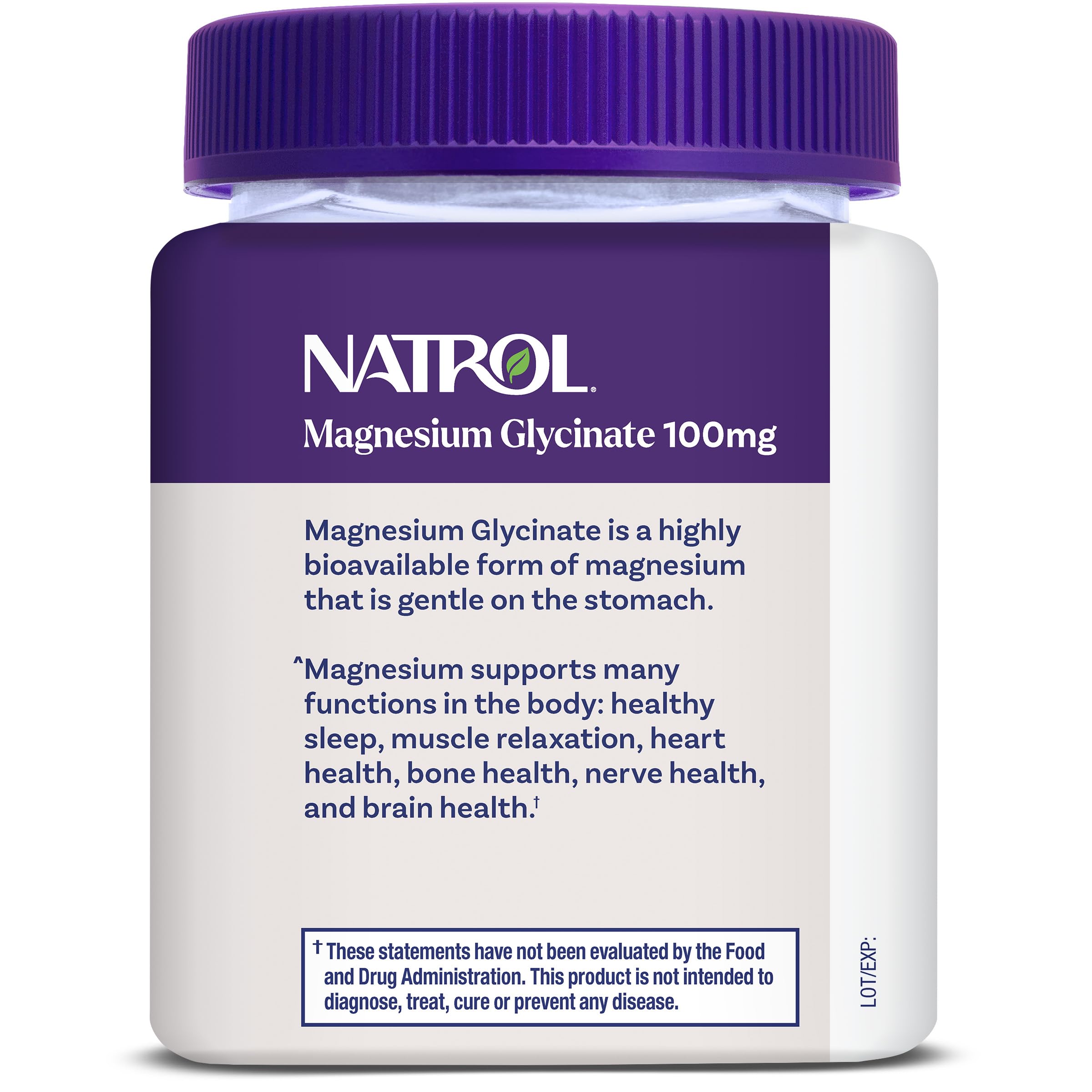 Natrol Magnesium Glycinate Supplements 100mg, Cherry Lemon Soft Chews for Healthy Sleep and Body, Magnesium Glycinate 100mg, Up to a 30 Day Supply NatrolBuy Supplements Australia