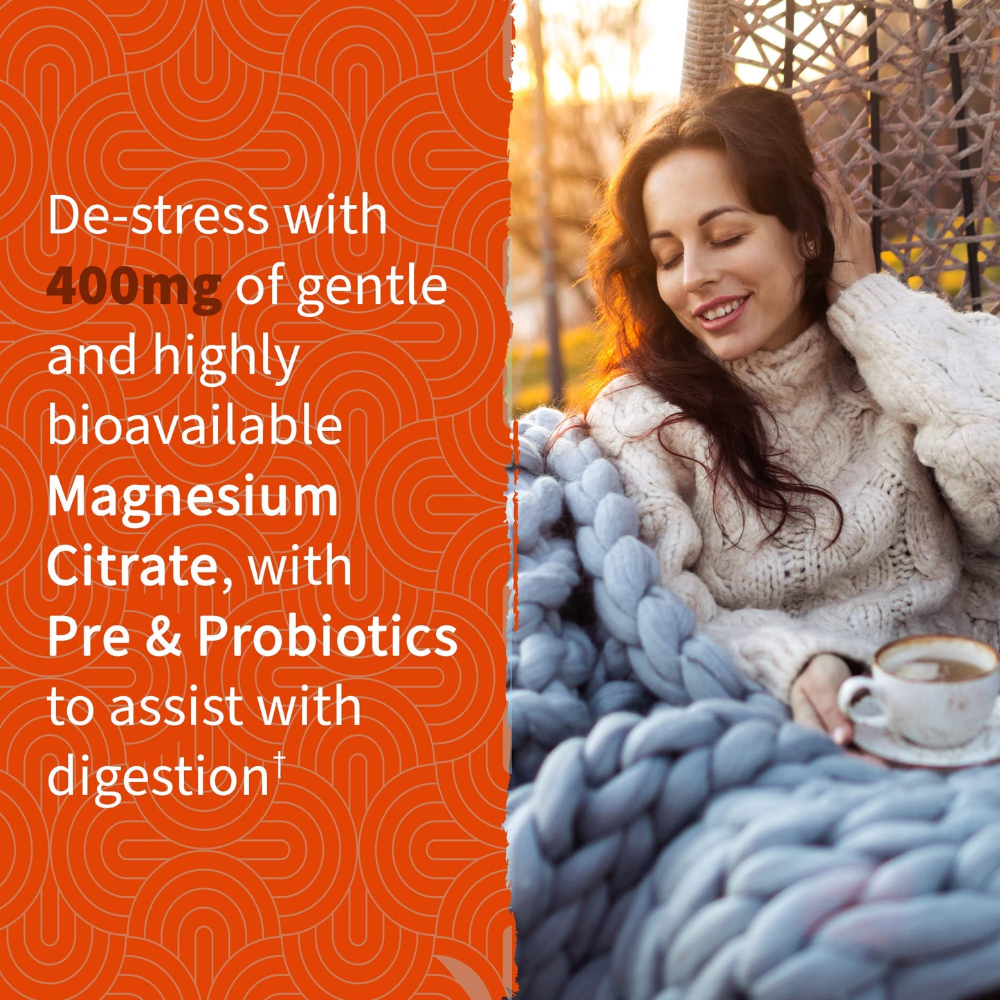 Garden of Life Magnesium Citrate Supplement Gummies with Prebiotics & Probiotics for Stress, Sleep & Recovery - Vegan, Gluten Free, Kosher, Non-GMO