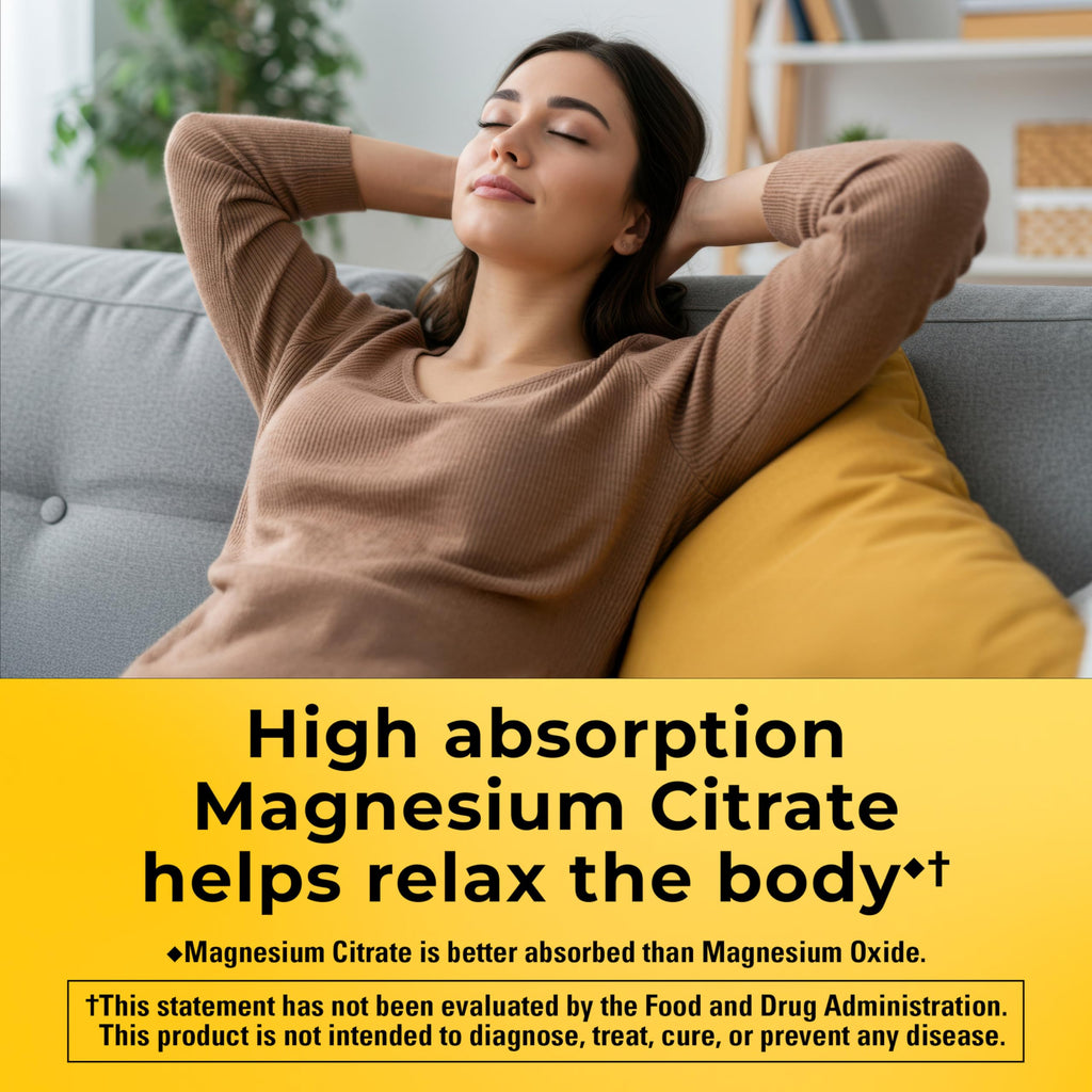 Nature Made High Absorption Magnesium Citrate 200 mg per serving, Magnesium Supplement for Muscle, Nerve, Bone and Heart Support, 60 Magnesium Gummies, 30 Day Supply Nature MadeBuy Supplements Australia