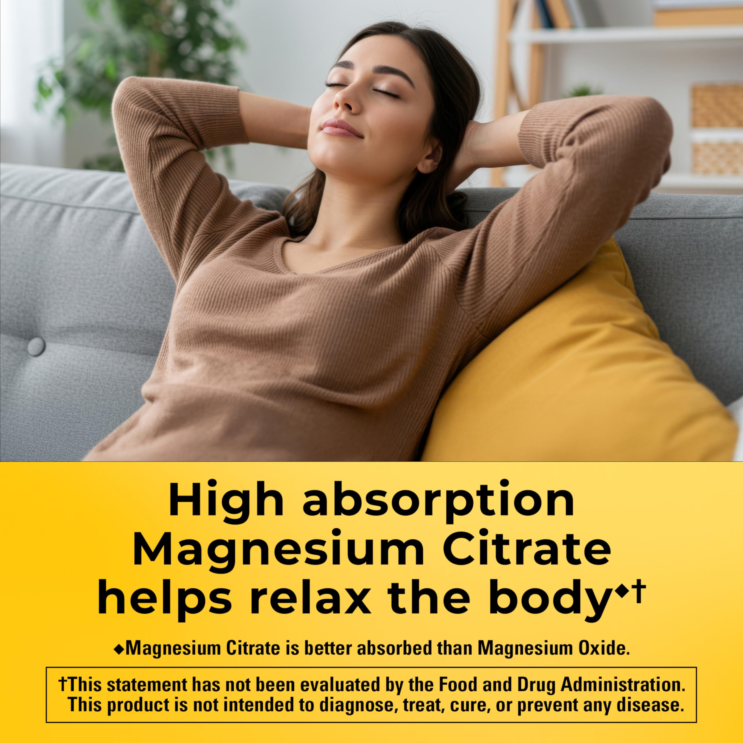 Nature Made High Absorption Magnesium Citrate 200 mg per serving, Magnesium Supplement for Muscle, Nerve, Bone and Heart Support, 60 Magnesium Gummies, 30 Day Supply Nature MadeBuy Supplements Australia