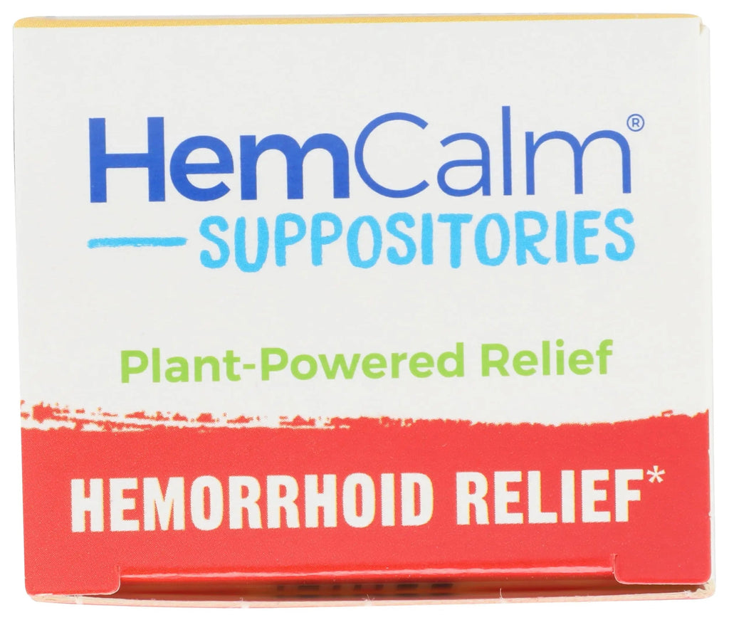 Boiron HemCalm Suppositories for Hemorrhoid Relief of Pain, Itching, Swelling or Discomfort - 10 Count BoironBuy Supplements Australia