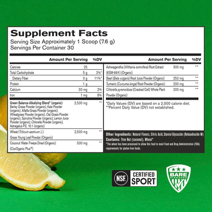 BARE PERFORMANCE NUTRITION BPN Health & Wellness Bundle, Strong Reds, Strong Greens Lemon, Strong Joints BARE PERFORMANCE NUTRITION buy supplements Au