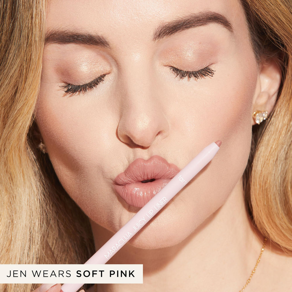 tarte maracuja juicy lip liner – Creamy, Matte, Lip Liner with Hyaluronic Acid with Vitamin E, Vegan & Cruelty-Free, full size, soft pink tarteBuy Supplements Australia