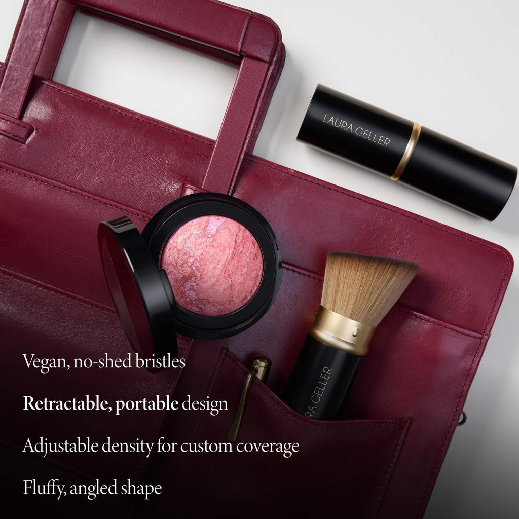 LAURA GELLER NEW YORK Cosmetic Professional Makeup Brushes - Cruelty-Free 02 Retractable Angled Kabuki Brush LAURA GELLER NEW YORKBuy Supplements Australia