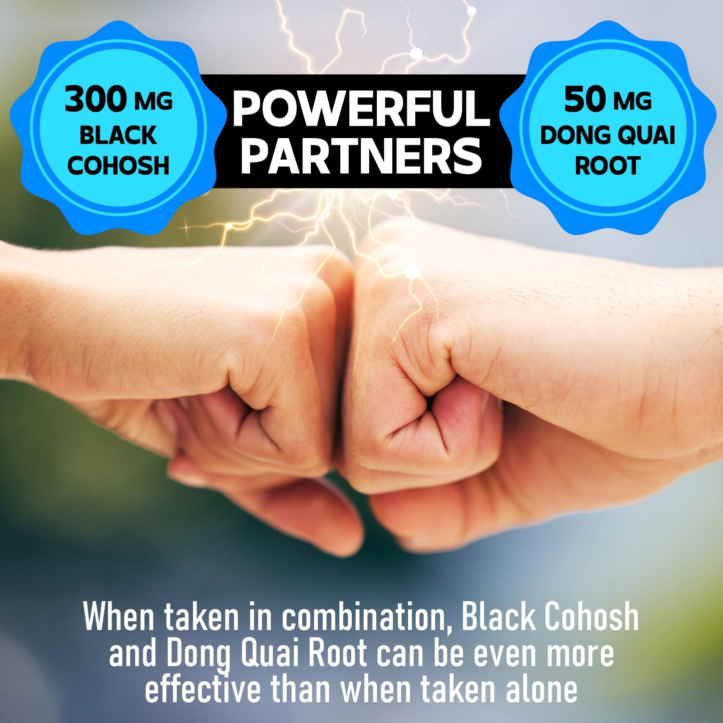 DEDICAD 12in1 Black Cohosh 5-Month Supply for Menopause Support Supplement with Dong Quai, Chasteberry, Red Raspberry, Licorice, Wild Yam & More - 150 Capsules DEDICAD buy supplements Au