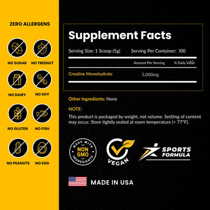 ForestLeaf Micronized Creatine Monohydrate Powder - Maximize Muscle Growth & Strength - Unflavored Creatine for Women and Men