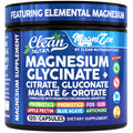Supplement container labeled 'Clean Nutra MagniZen' with blue and white design.