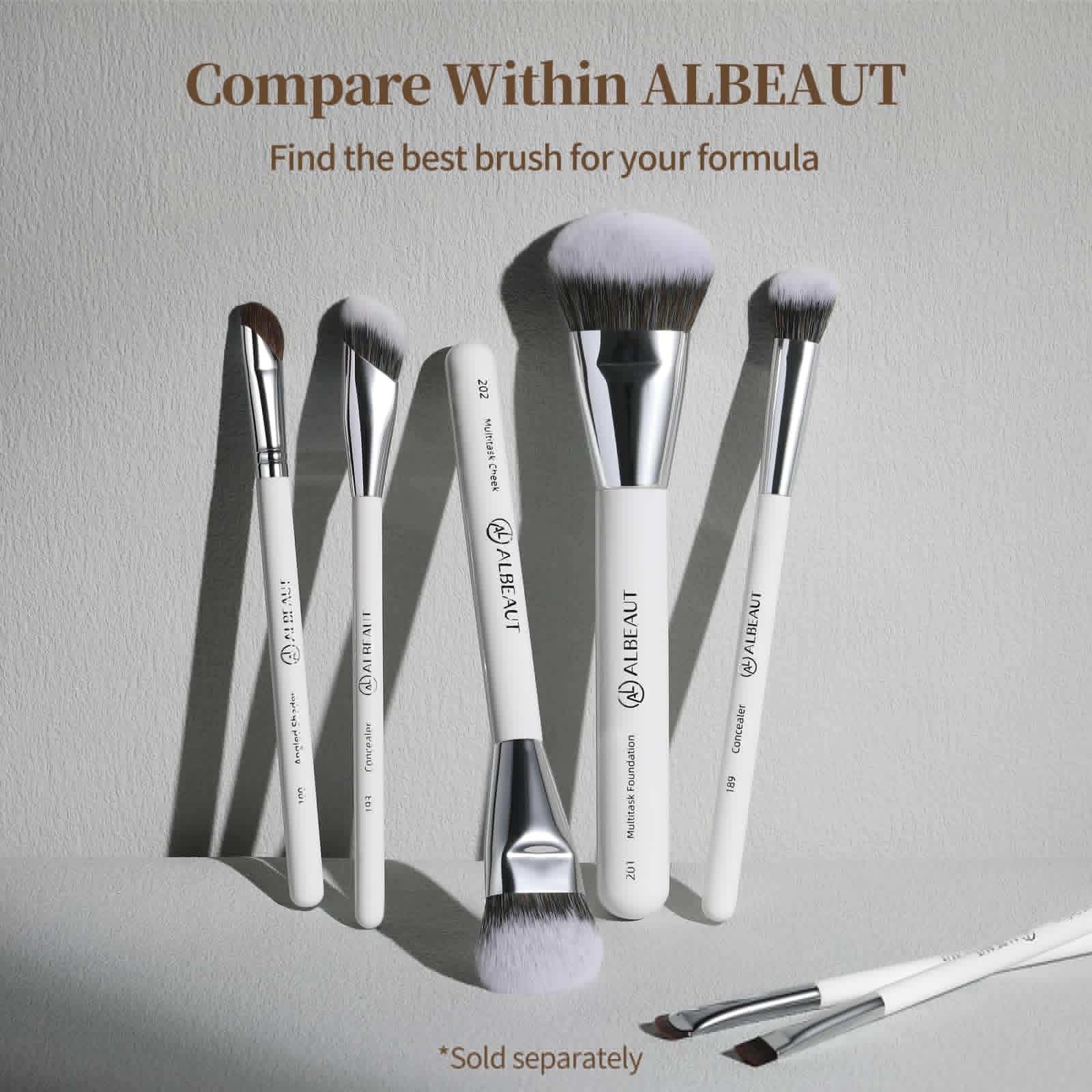 Albeaut Concealer Brush, Angled Under Eye Makeup Small Foundation Precision Face Blending Brush (193 concealer brush) ALBEAUTBuy Supplements Australia