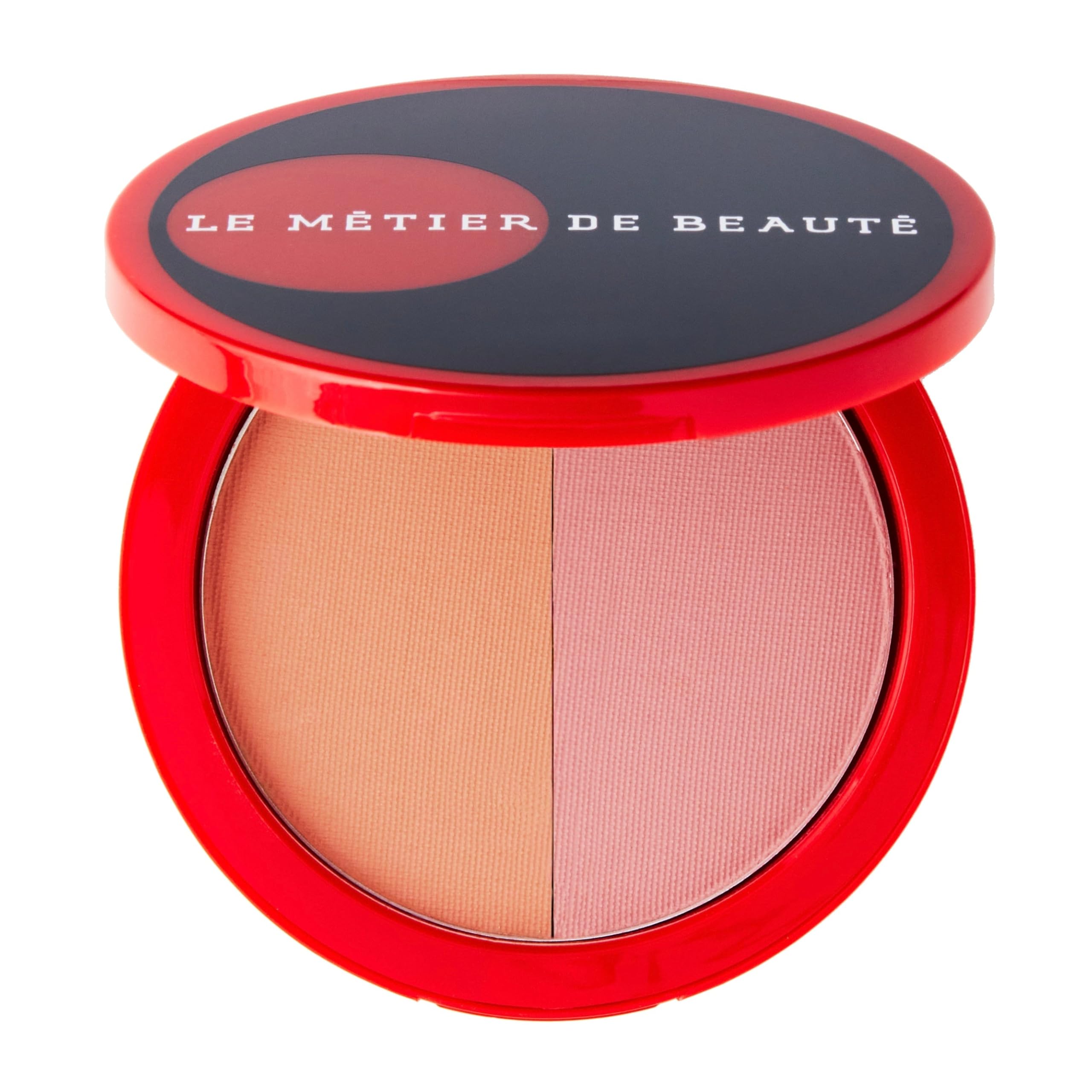 MĒTIER Blush Bronzer Duo for a Radiant, Sun-Kissed Glow, Magnetic Compact (Bisou Bisou) Le Metier De BeauteBuy Supplements Australia
