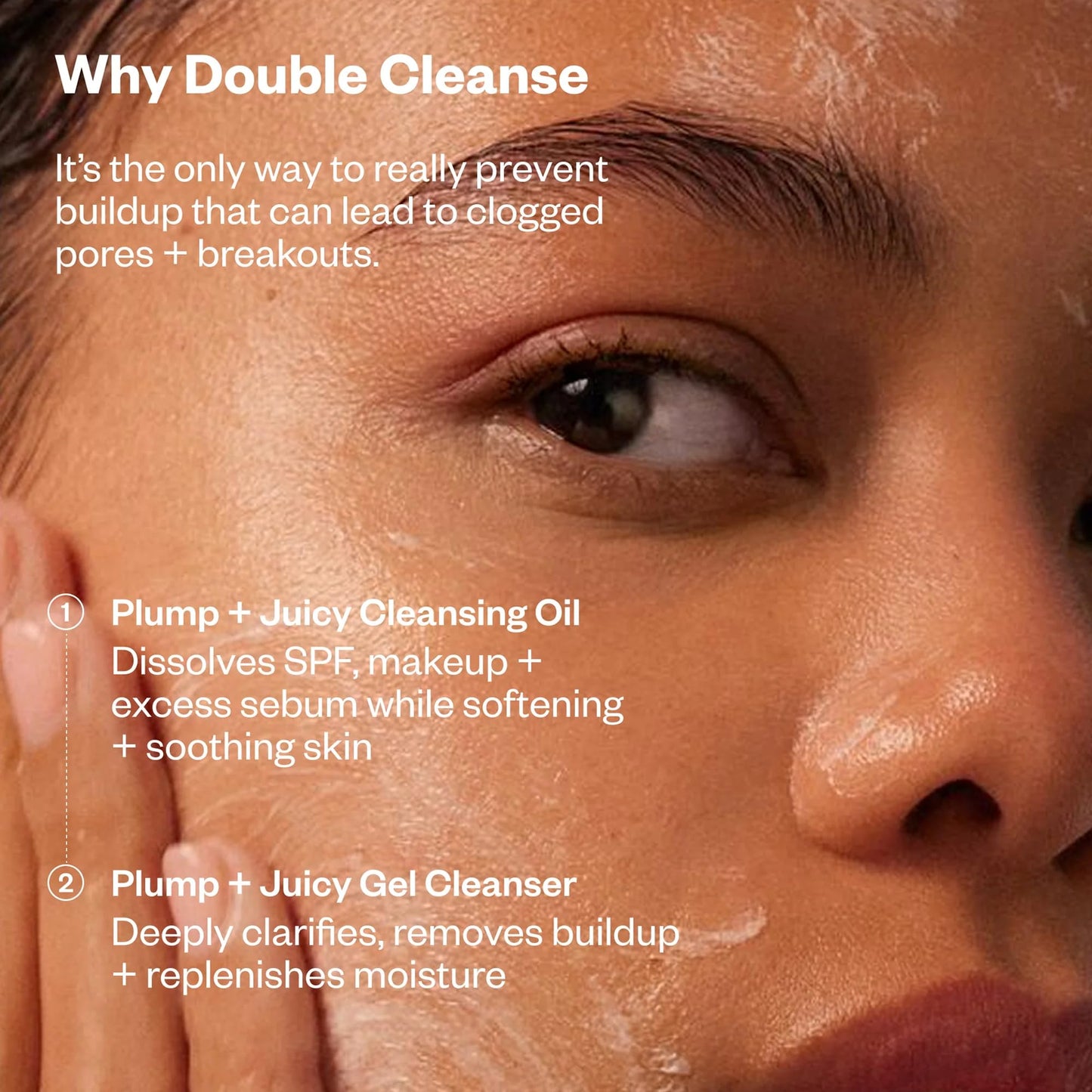 Kosas Plump + Juicy Comfy Clean Gel Cleanser –Hydrating Face Wash for All Skin Types, Deep Clean & Moisturize, Soap & Sulfate Free, with Hyaluronic Acid, Panthenol & Beta Glucan KosasBuy Supplements Australia