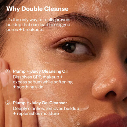 Kosas Plump + Juicy Comfy Clean Gel Cleanser –Hydrating Face Wash for All Skin Types, Deep Clean & Moisturize, Soap & Sulfate Free, with Hyaluronic Acid, Panthenol & Beta Glucan KosasBuy Supplements Australia