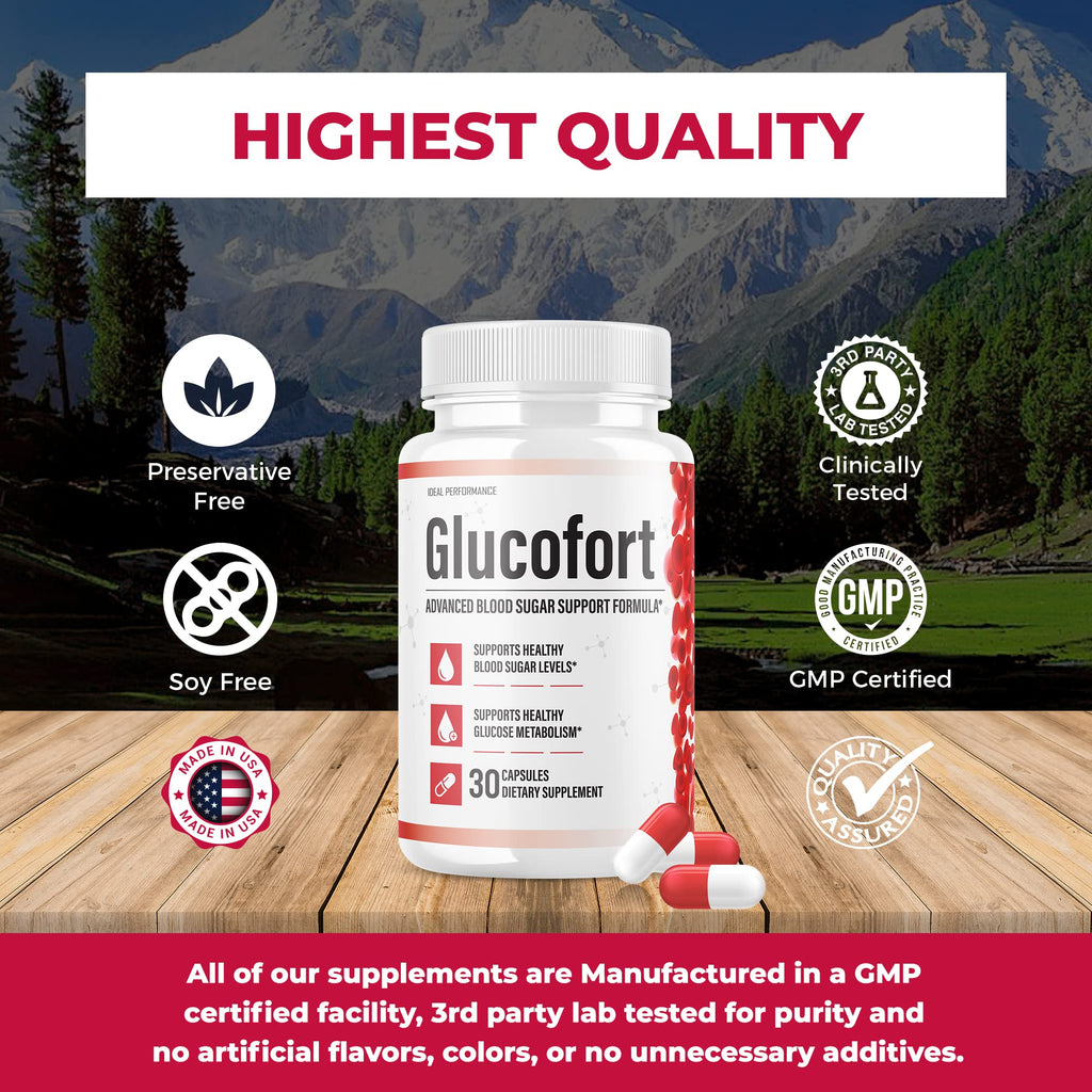 IDEAL PERFORMANCE (Official) Glucofort Supplement Support Formula (3 Pack) IDEAL PERFORMANCEBuy Supplements Australia