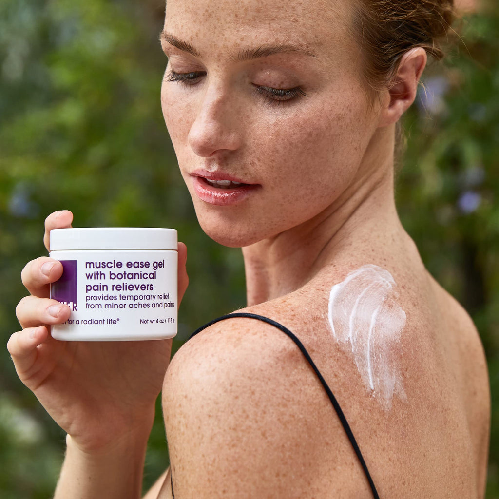 LATHER Muscle Pain Relief Gel - Muscle Therapy to Aid Muscle Soreness - Fast Acting Gel with Menthol Helps Ease Back Pain Relief, Neck Pain Relief, Knee Pain Relief, Lower Back Pain Relief - 4 Oz LATHERBuy Supplements Australia