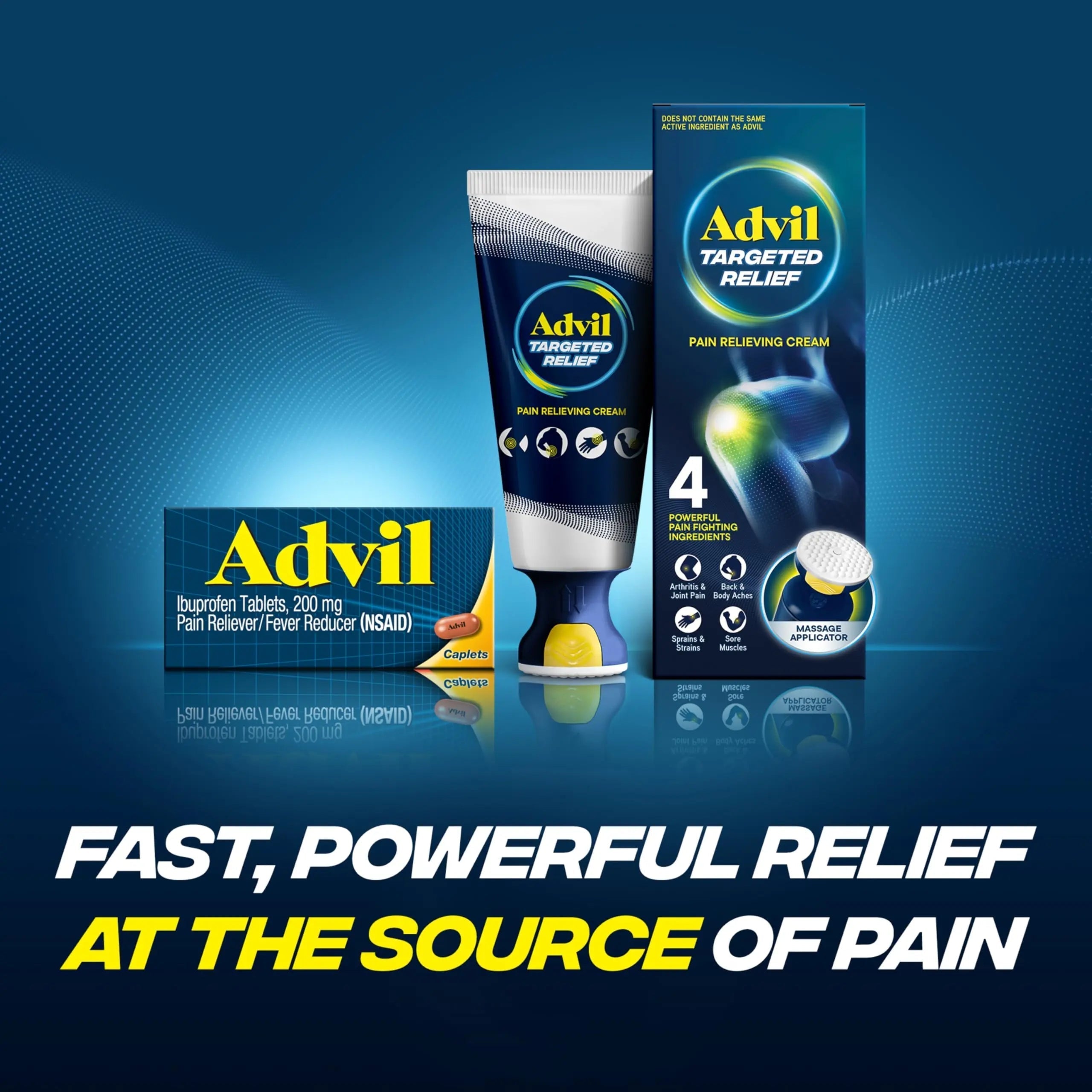 Advil Ibuprofen Coated Caplets Pain Reliever and Fever Reducer 200 Milligram 24Ct AdvilBuy Supplements Australia