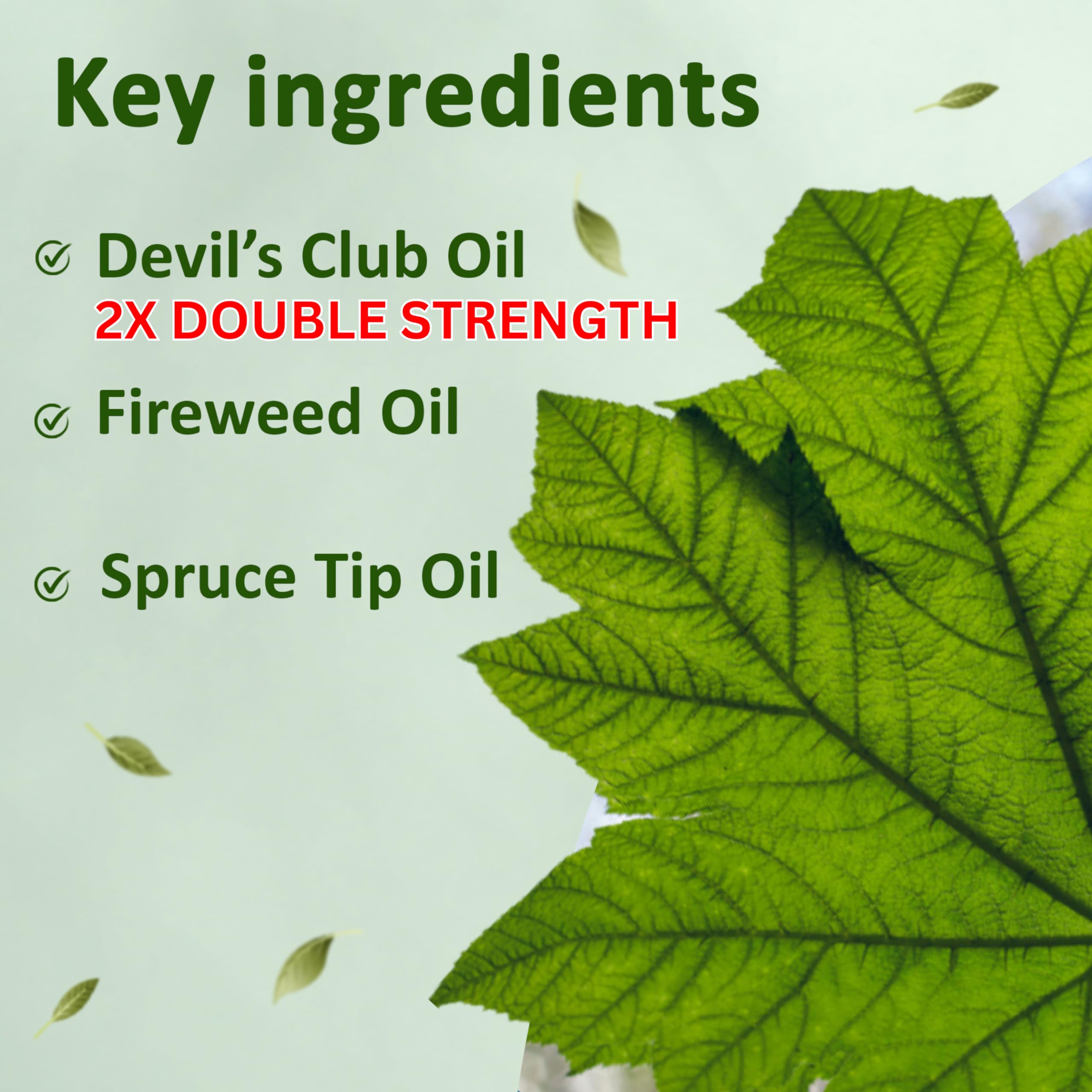 Snowy Summit Alaska Rainforest 2X Salve Stick - Salve for Dry Skin & Joint Relief - Natural Salve for Soothing Skin with Gentle Aroma - Body & Hand Salve - Muscle Rub Alaskan Devil’s Club Oil Snowy SummitBuy Supplements Australia