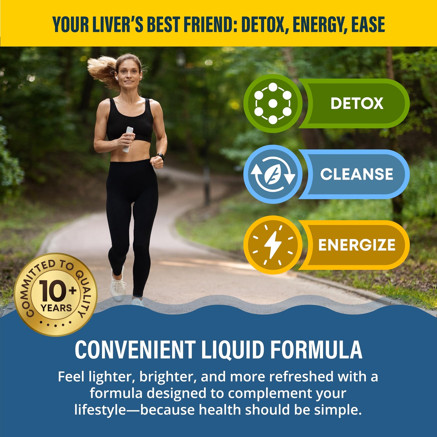 Rejuvica Health VitaLiver | Liver Cleanse & Detox Drops | Milk Thistle, Artichoke, Chanca Piedra & Dandelion Extract | Fatty Liver Support Repair