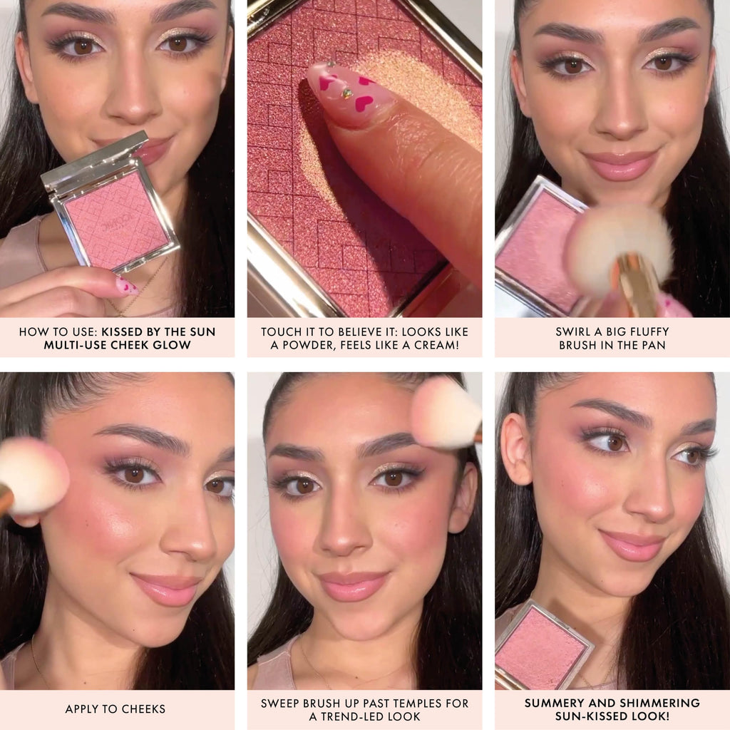 ICONIC LONDON Kissed by the Sun | Multi-Use Blush, Bronzer, & Highlighter, For All Skin Types, Cruelty-Free, Vegan Makeup, (Hot Stuff) 0.17 oz ICONIC LONDON buy supplements Au