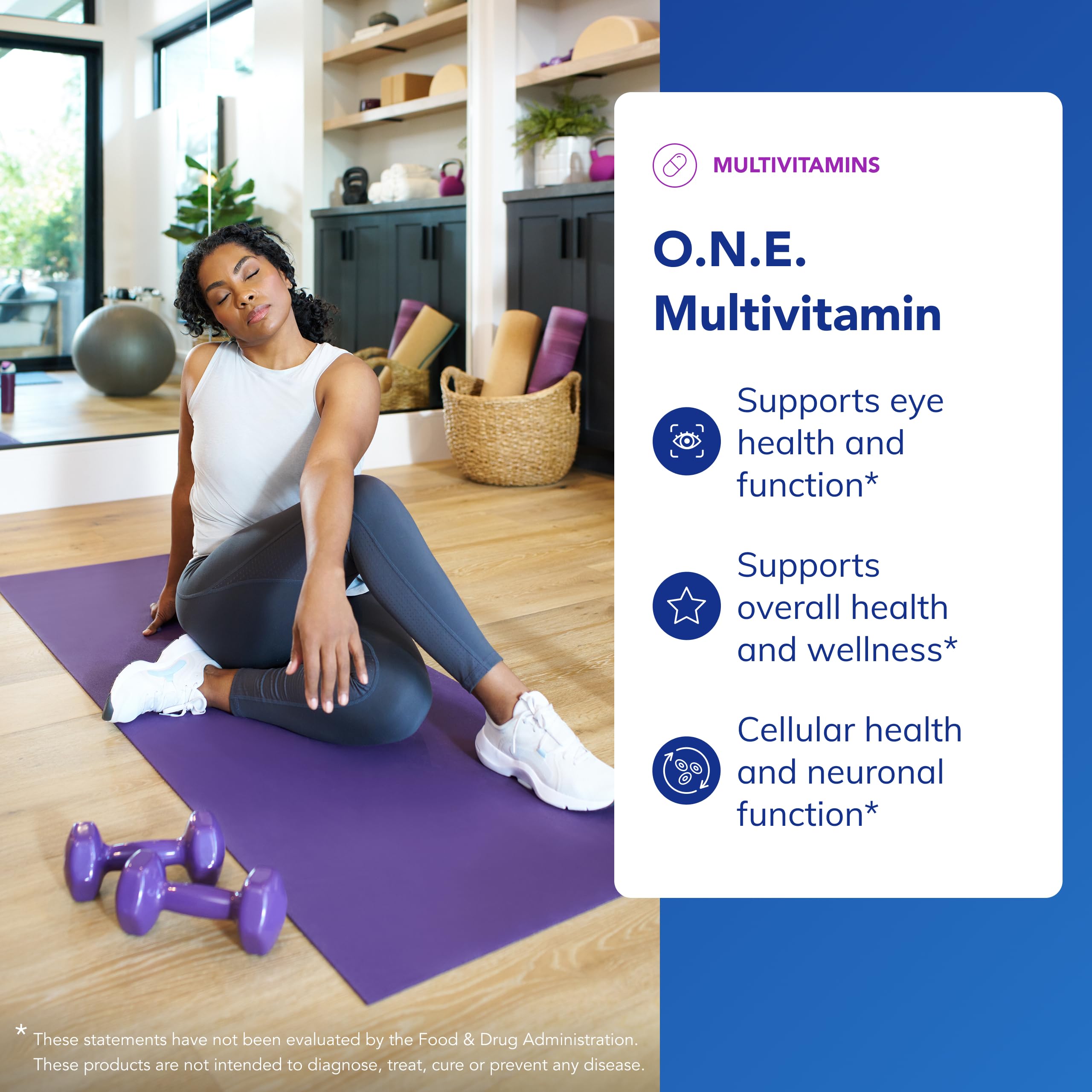 Pure Encapsulations O.N.E. Multivitamin - Once Daily Multivitamin with Antioxidant Complex Metafolin, CoQ10, and Lutein to Support Vision, Cognitive Function, and Cellular Health* - 30 Capsules Pure EncapsulationsBuy Supplements Australia