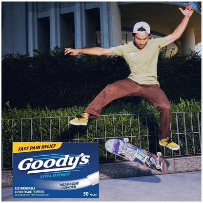 Goody's Extra Strength Headache Powders 50 ea (Pack of 6) Goody'sBuy Supplements Australia