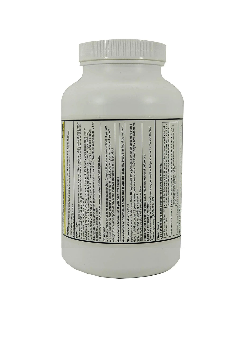 Pharbest Acetaminophen 325 mg 1000 Count Tablets HarbestBuy Supplements Australia