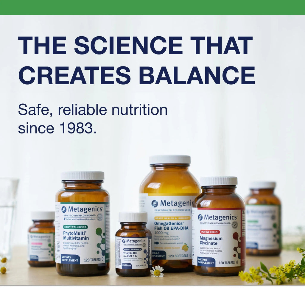 Metagenics UltraFlora Probiotic + Multivitamin - All-in-One Daily Gut Health & Digestive Balance Support* - Clinically Tested Probiotic Blend Metagenics