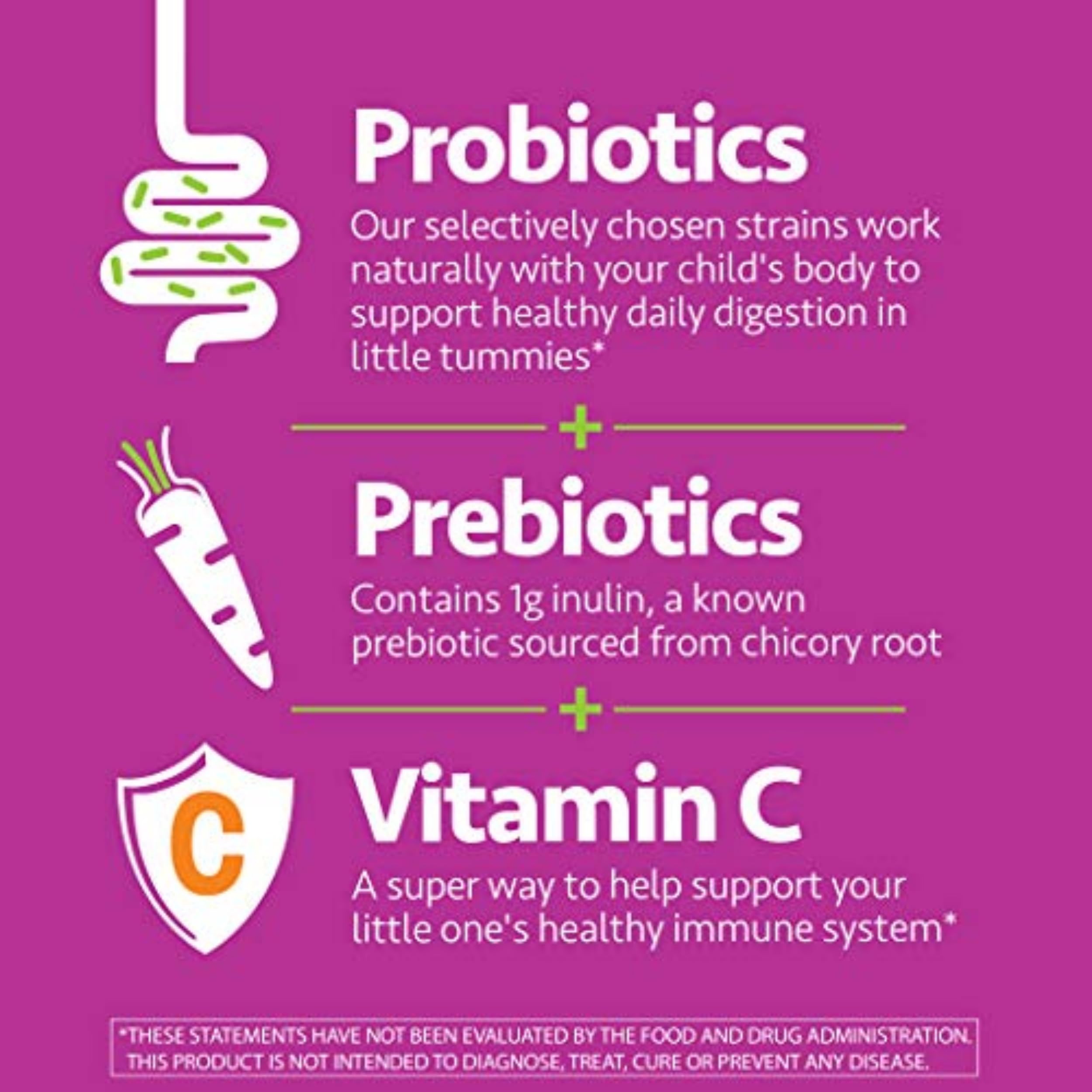 up4 Kids Probiotic Gummies, Digestive and Immune Support with Prebiotics and Vitamin C, Gelatin Free, Gluten Free and Non-GMO, For Ages 3+, 30 count up4Buy Supplements Australia