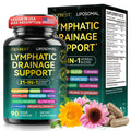 Lymphatic Drainage Supplements, Lymphatic Drainage Capsules - Wellness Complex 21 in 1 Aescia, Turmeric, Bromelain, Echinacea & More - Lymph System Support Capsules ZXXBEST buy supplements Au