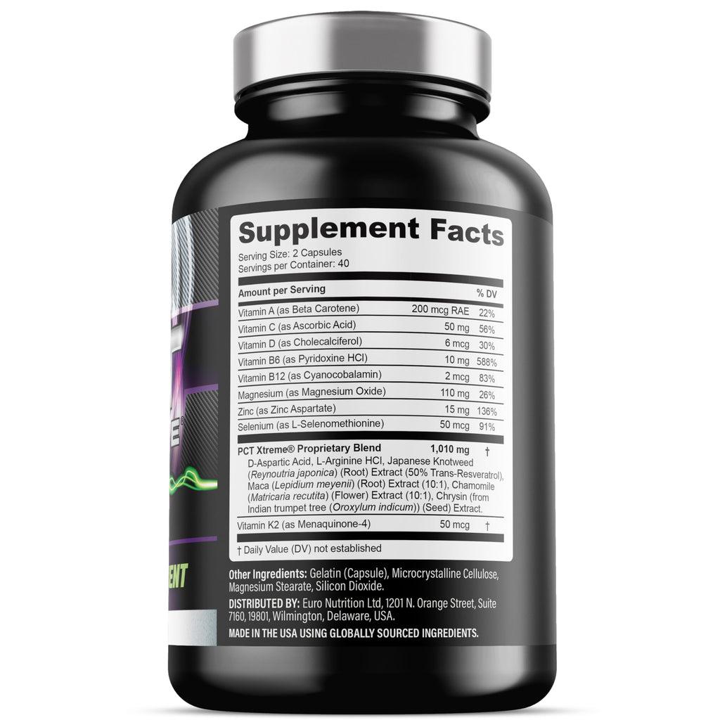 Iron Labs Nutrition PCT Xtreme - PCT Supplement for Men - 30 Day Course - Post Cycle Support Booster (80 Capsules) Iron Labs NutritionBuy Supplements Australia