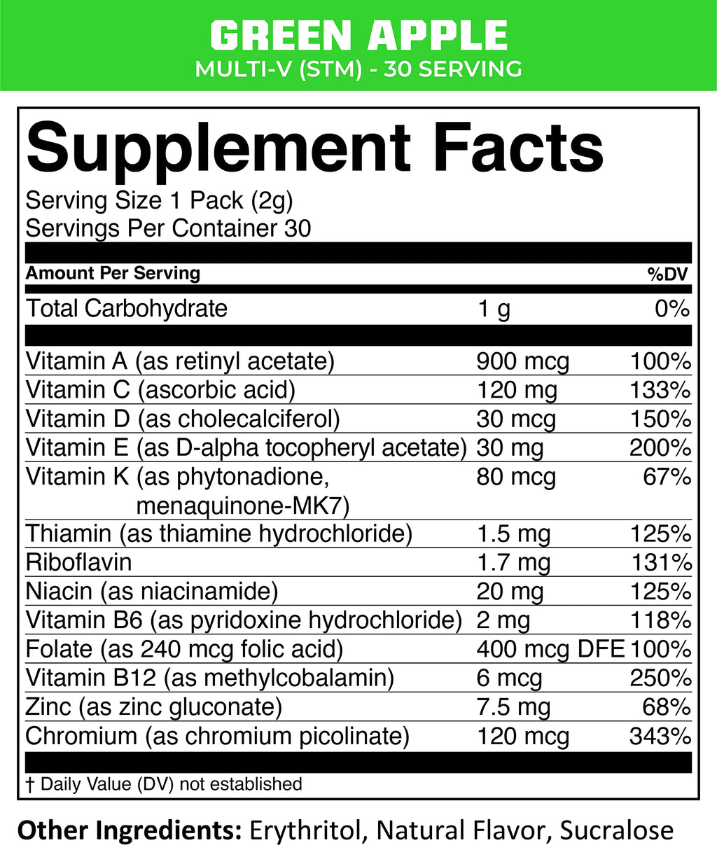 MTN OPS Multi‑V STM On‑the‑Go Daily Multivitamin for Men, Women & Kids – Straight‑to‑Mouth Vitamin C D3 B Zinc Packs – Gluten Free, Natural Flavors, 30 Servings MTN OPSBuy Supplements Australia