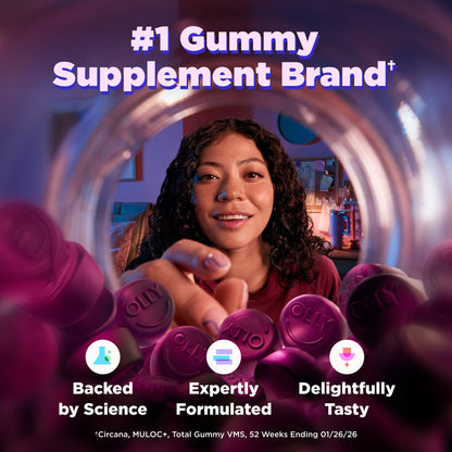 OLLY Max Strength Sleep Gummy, 10mg Melatonin, L-Theanine, Chamomile, Lemon Balm, Sugar Free, Vegetarian Sleep Aid, Strawberry - 70 Count