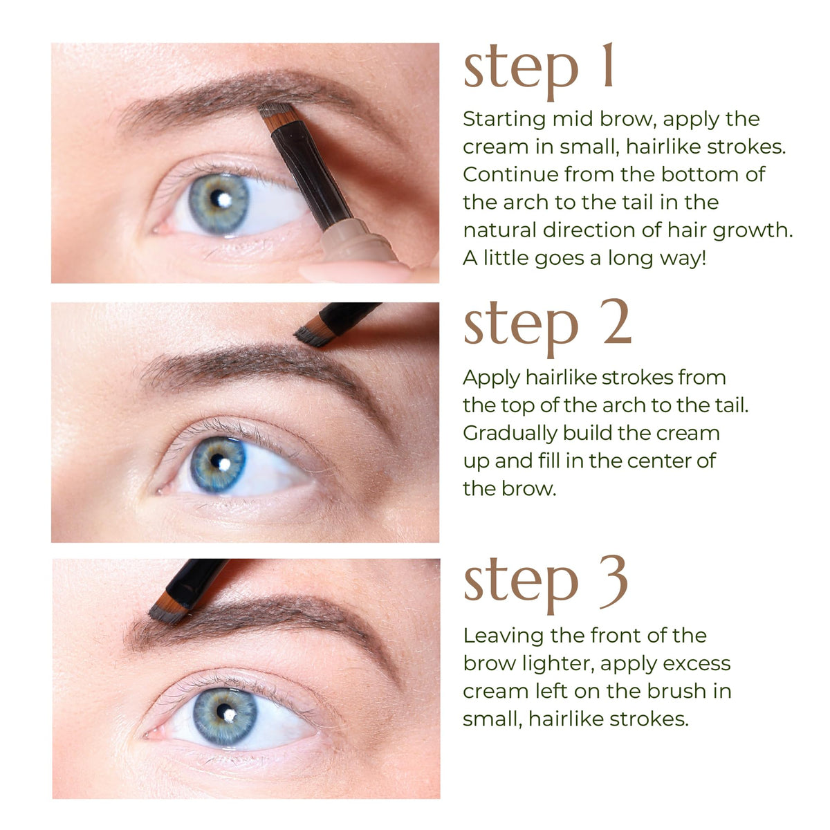 Chella Eyebrow Cream, Tantalizing Taupe - Vegan, Cruelty Free, Paraben Free, Gluten Free Eyebrow Pomade Makeup - Long Wearing, Velvet Consistency, Water Proof ChellaBuy Supplements Australia
